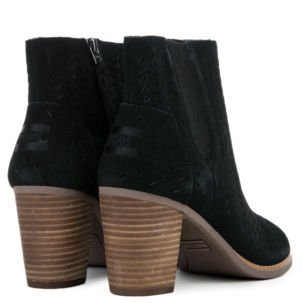 TOMS Majorca Leather Heeled Sandal - Picture 4 of 10